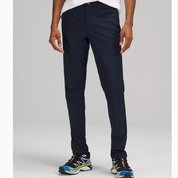 lululemon athletica Other - ABC Slim-Fit 5 Pocket Pant 32" 32" Warpstreme True Navy